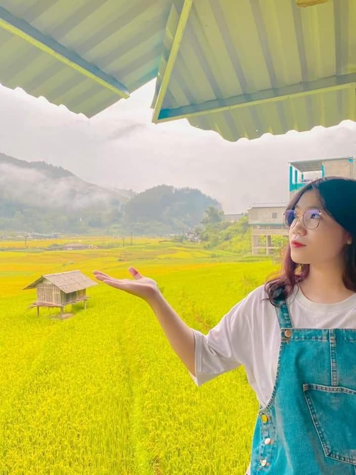 Hoa Son Tra Hotel Mu Cang Chai Экстерьер фото